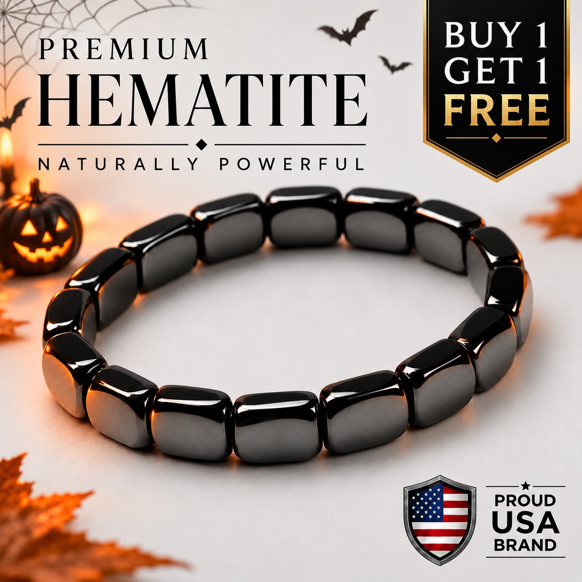Hemor® Men's Hematite Bracelet
